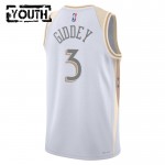 Chicago Bulls Trikot Josh Giddey Nike 2024-25 City Edition Weiß Swingman - Kinder